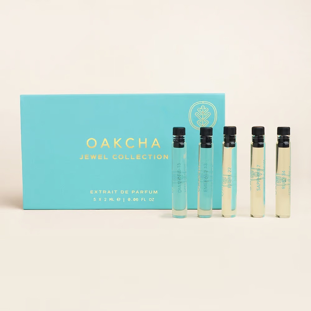 Oakcha sample fragrance set